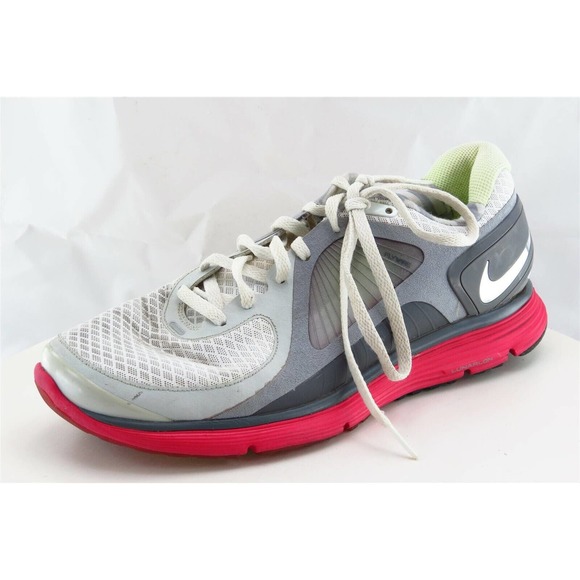 Nike Lunar Eclipse Women Size 10 M Gray Running Mesh 408580100 - Picture 1 of 9